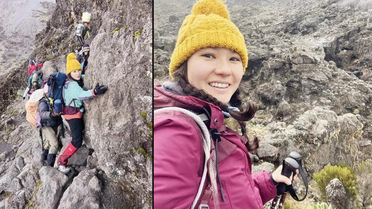 Woman climbs to Kilimanjaro summit to raise funds for girls’ education