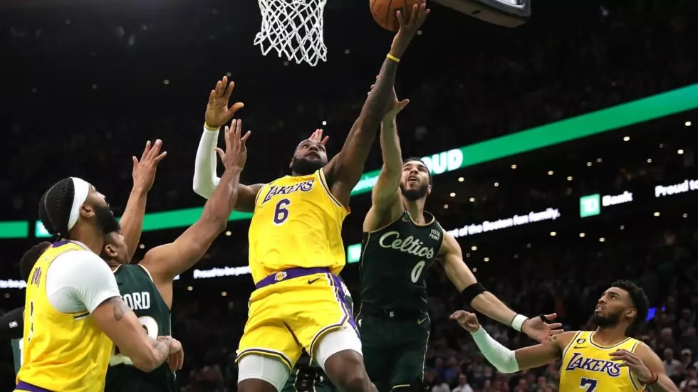 Celtics edge Lakers amid controversy