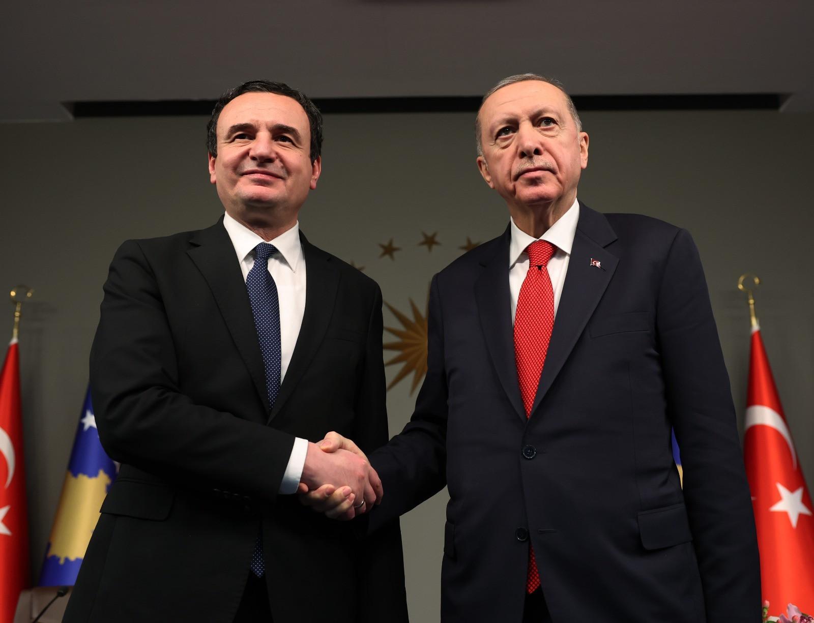 We attach importance to Kosovo building peaceful relations: Erdoğan