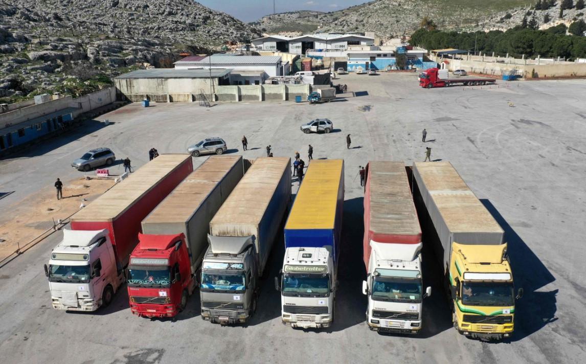 First UN convoy since quake enters northwest Syria from Türkiye