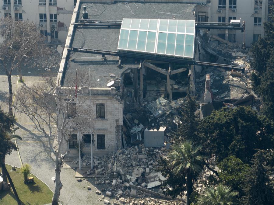 Historical Hatay Governor’s Office severely damaged in recent quake