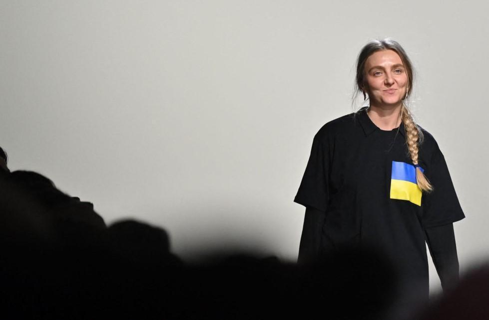 Ukrainian designers send out defiant message
