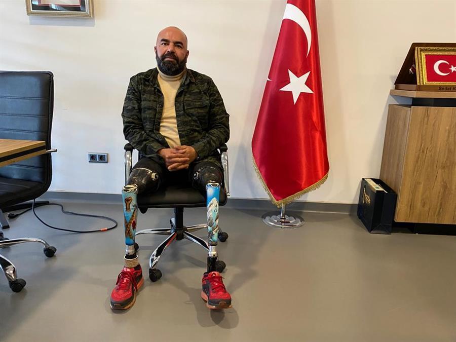 Gölcük quake survivor left disabled now inspiring others