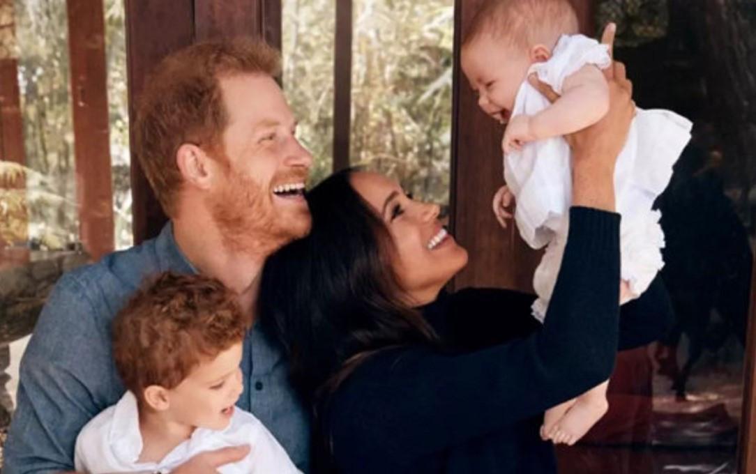 Harry & Meghan’s daughter christened, to use royal title