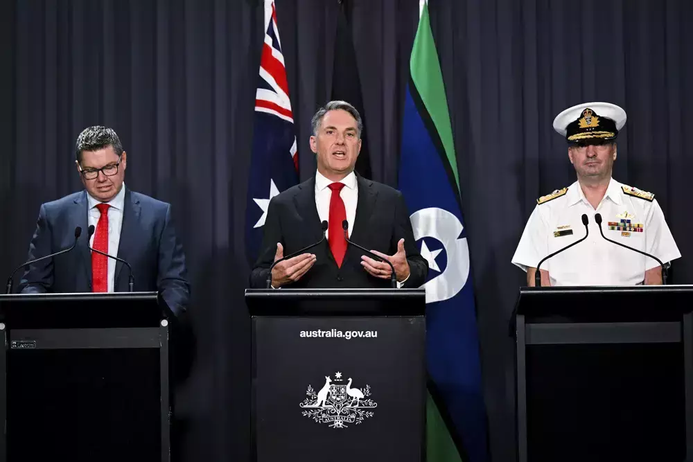 Australia says nuclear subs needed to counter militarization
