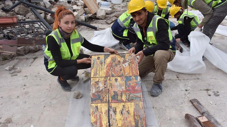 Some 288 historical artifacts saved from rubble