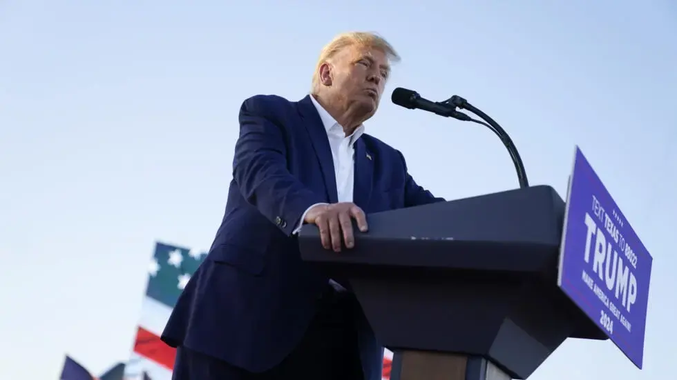 Not a crime: Trump dismisses NY probe at Texas rally