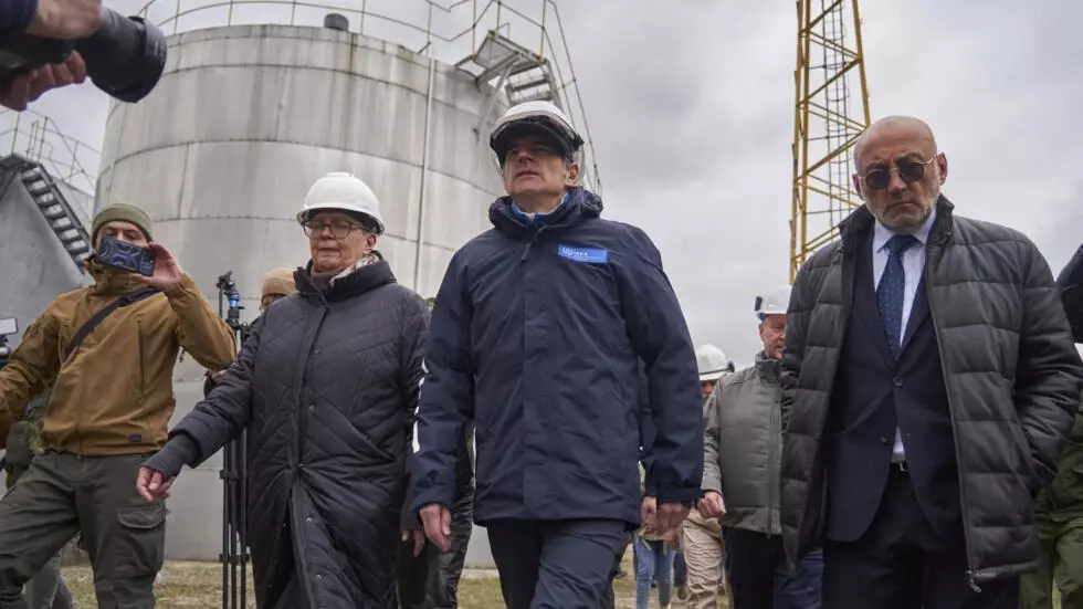 IAEA chief says trying for deal on Russia-held nuclear plant