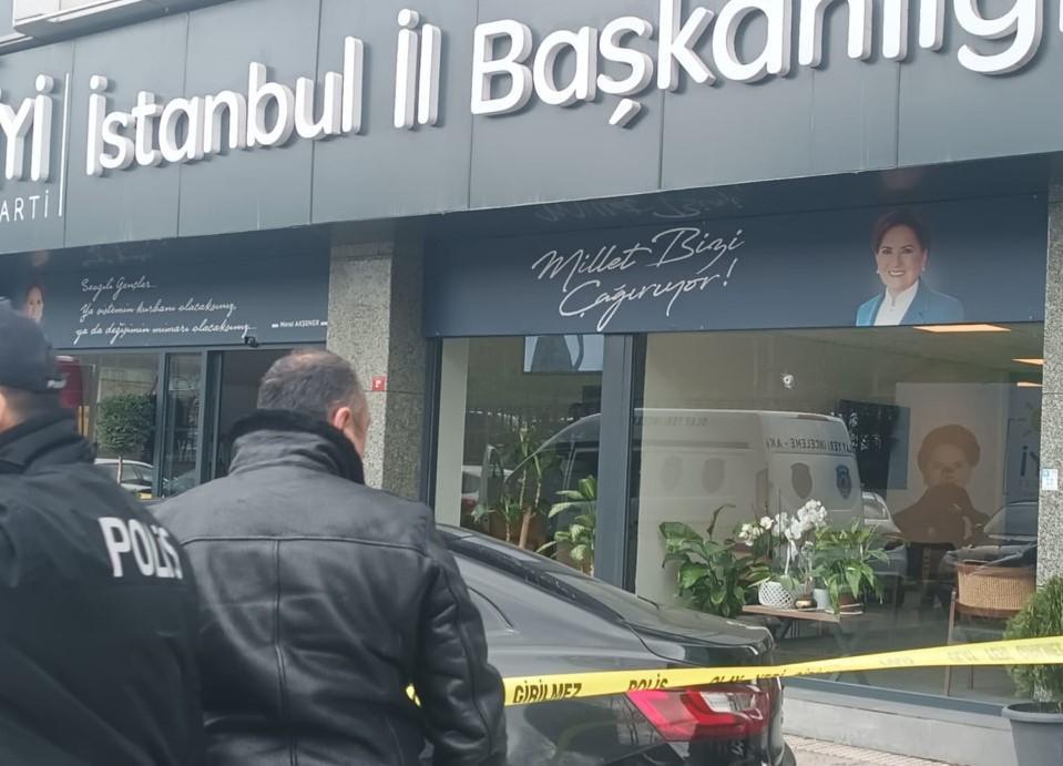 İYİ Party’s building in Istanbul attacked