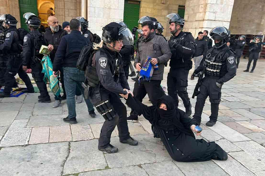 Türkiye condemns Israeli forces storm into al-Aqsa Mosque