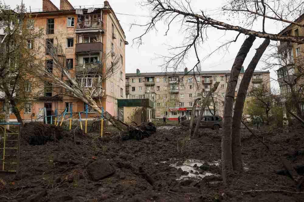 Russian strike kills nine, including toddler, in eastern Ukraine