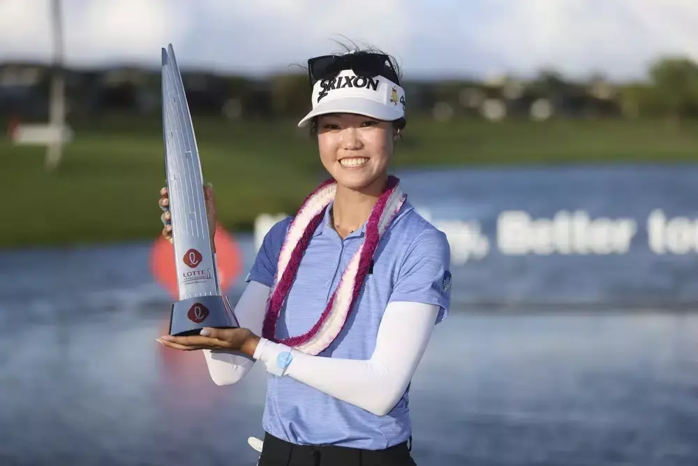Australia’s Kim wins LPGA Lotte Championship
