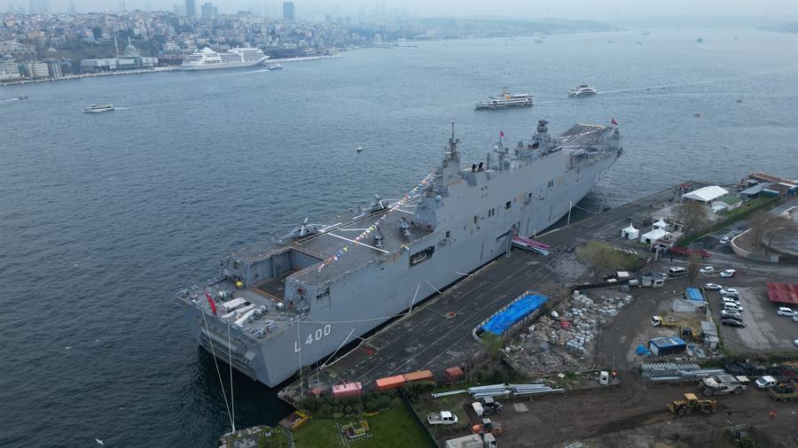World’s first UCAV ship docks in Istanbul