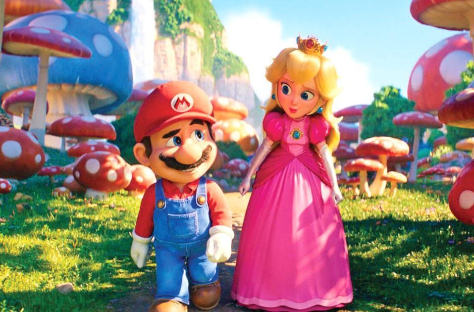 ‘Super Mario’ fights off ‘Evil Dead’ to stay on top