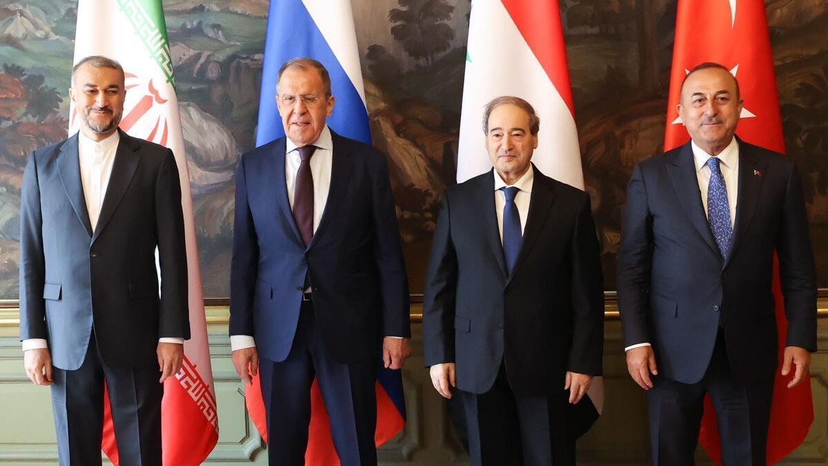 Türkiye, Syria top diplomats meet officially for first time in Moscow since 2011