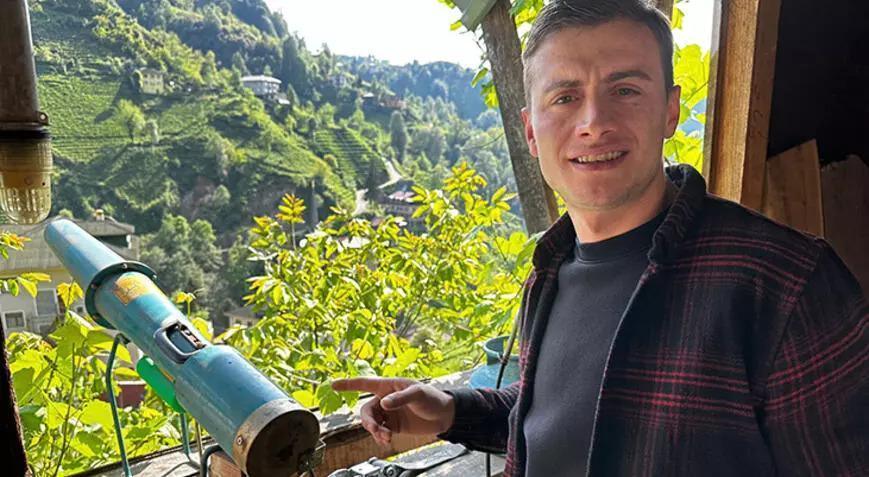 Beekeeper uses ‘cannon sound device’ to keep bears away