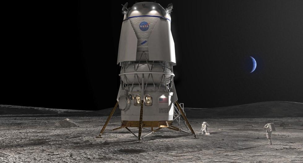 NASA picks Bezos’ Blue Origin to build lunar landers