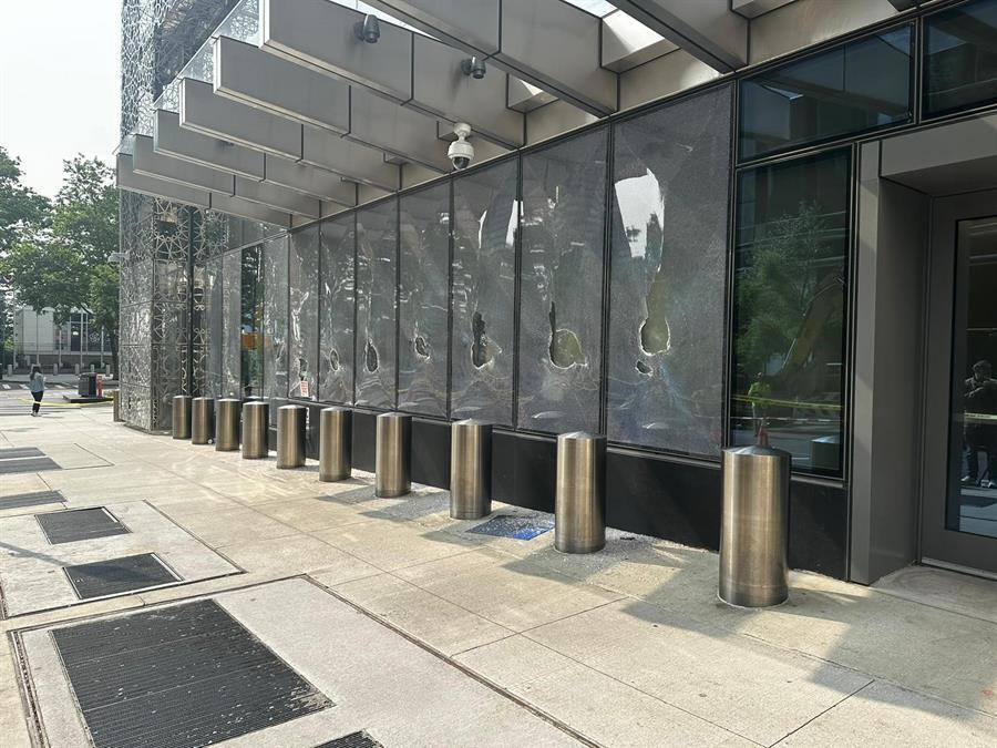 Turkish House in New York attacked