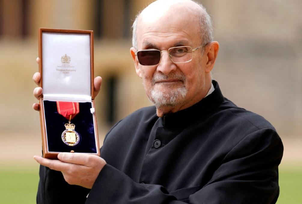 Rushdie says writing again after near-fatal attack