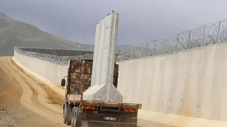 Nearly 100 km of concrete wall completed along Iran border