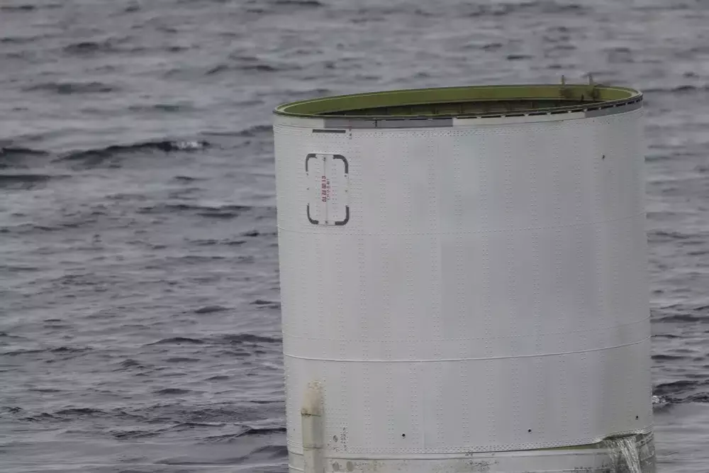 North Korea spy satellite launch fails as rocket falls into the sea