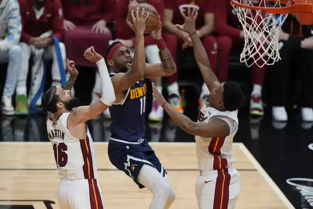 Nuggets move within one win of first NBA title