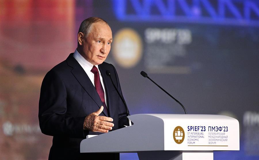 Putin says sent nuclear warheads to Belarus
