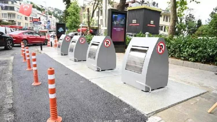 Dumpsters to be placed underground in Beşiktaş