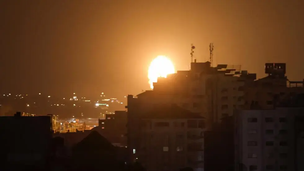Israel launches air strikes on Gaza as troops withdraw from Jenin