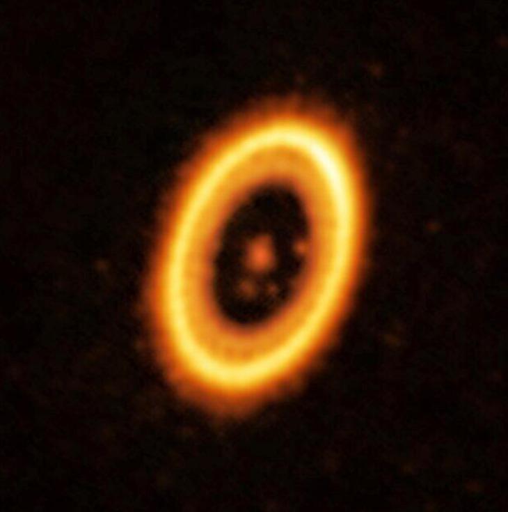 Two planets sharing same orbit around their star