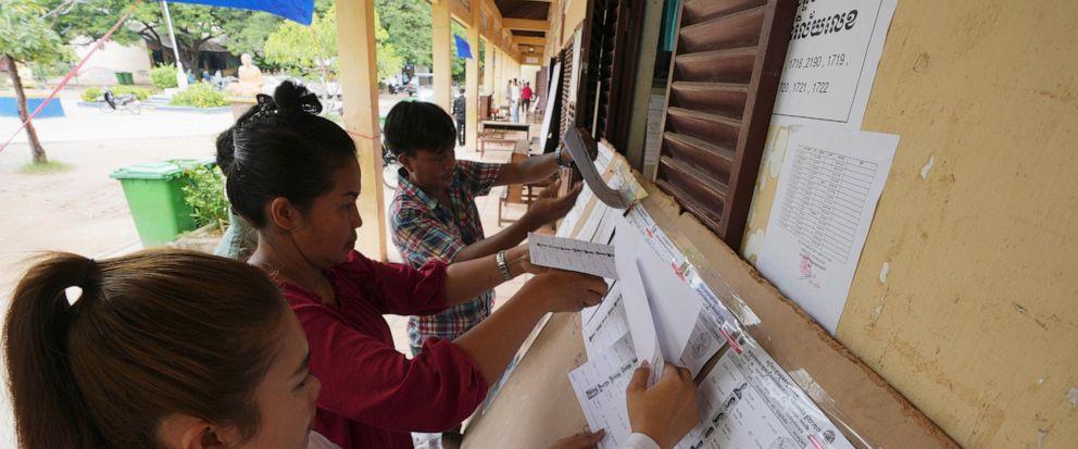 Cambodia goes to polls with Hun Sen all but guaranteed to win