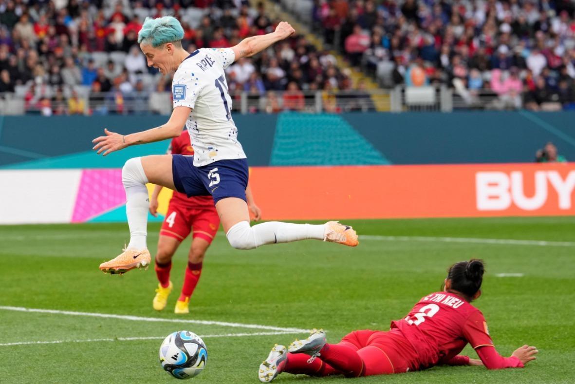 Rapinoe adapting to being super sub for US