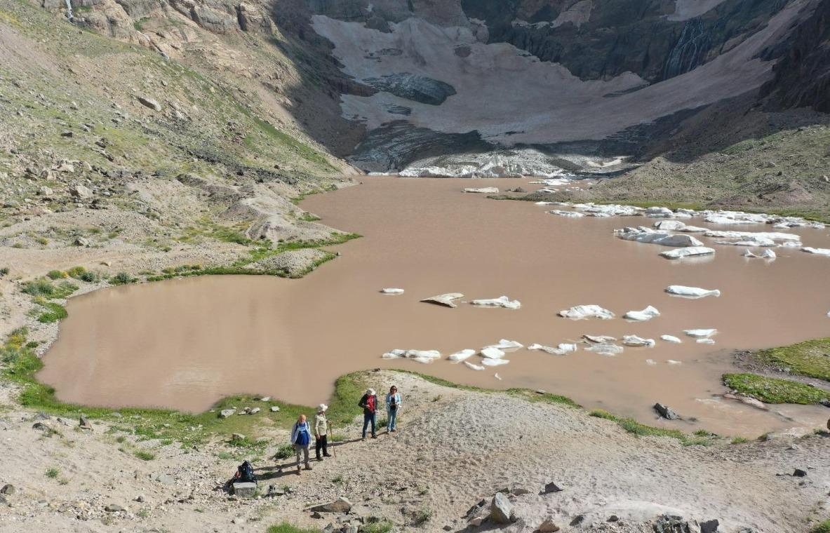 Glaciers melting on country’s 2nd highest peak