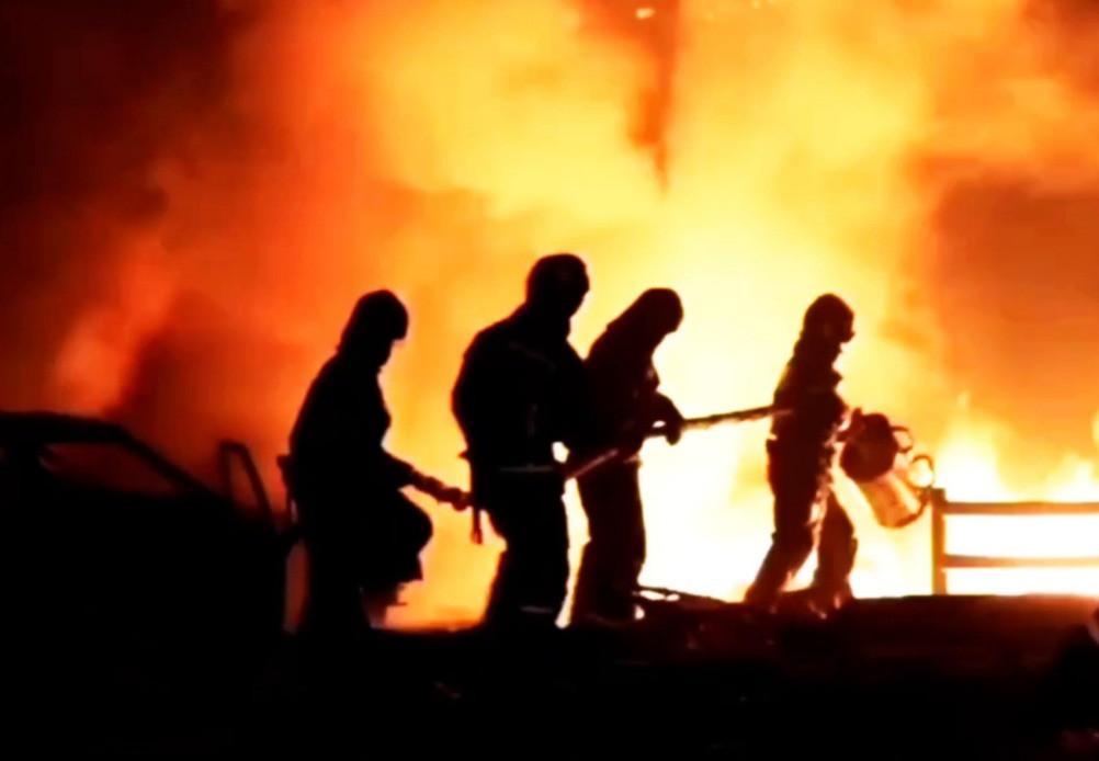 Massive explosion at gas station in Russias Dagestan kills dozens