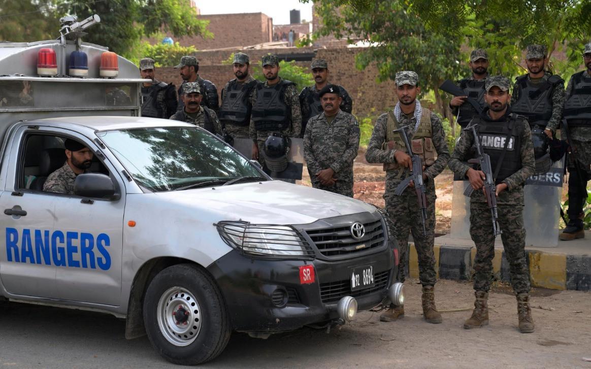 Pakistan police guard Christian colony after mob attack over blasphemy