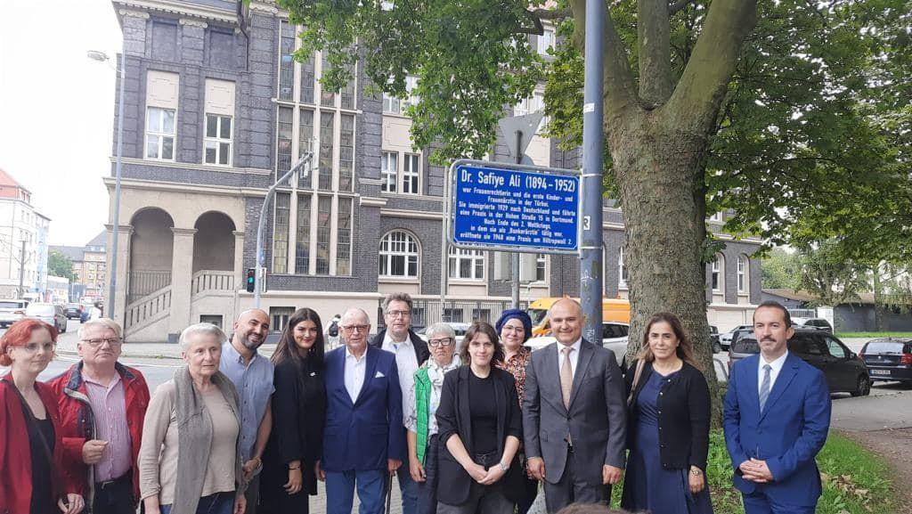 German street named after first Turkish female physician