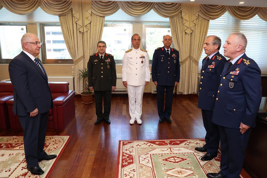 Handover ceremonies mark changes in military