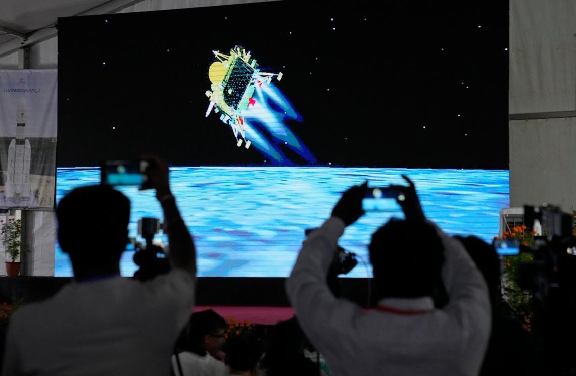 Indian rover begins exploring Moons south pole