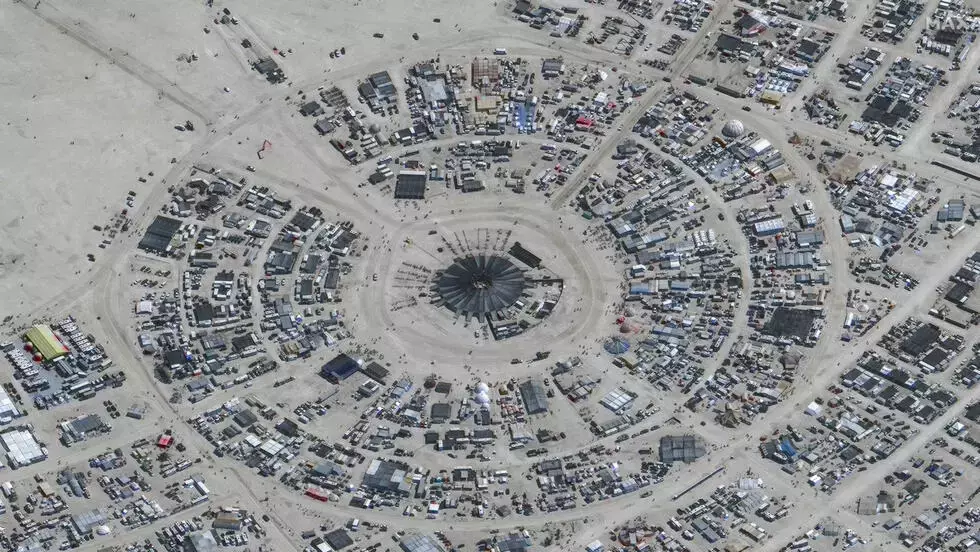 Police investigate death during downpour at Burning Man festival