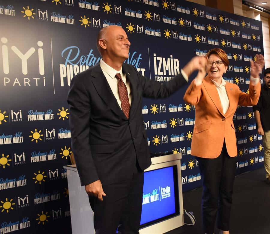 İYİ Party leader announces İzmir candidate for local polls
