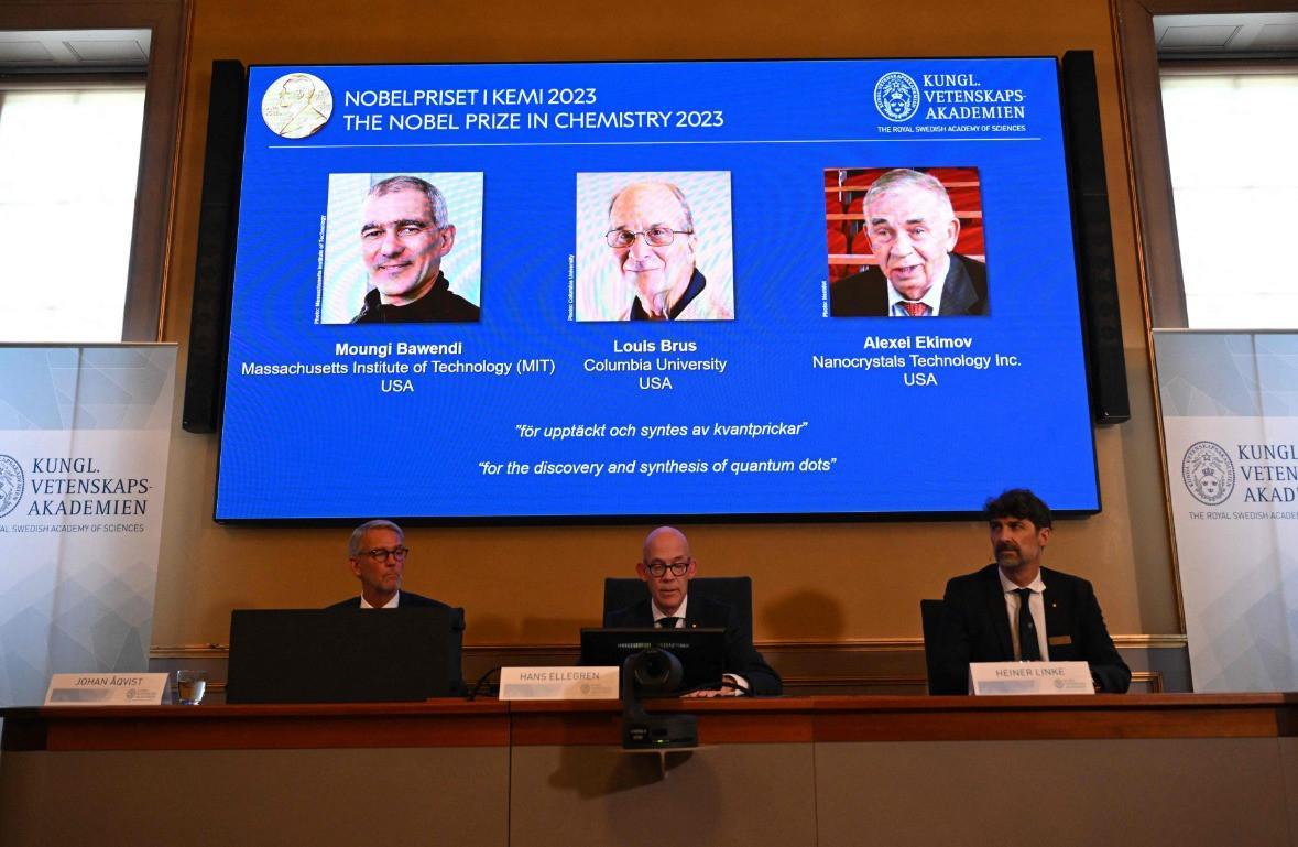 Trio wins Nobel Chemistry Prize for quantum dots