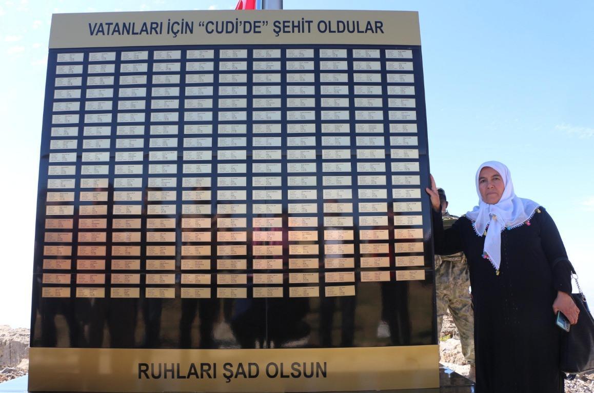 Monument built for martyrs in southeast Türkiye