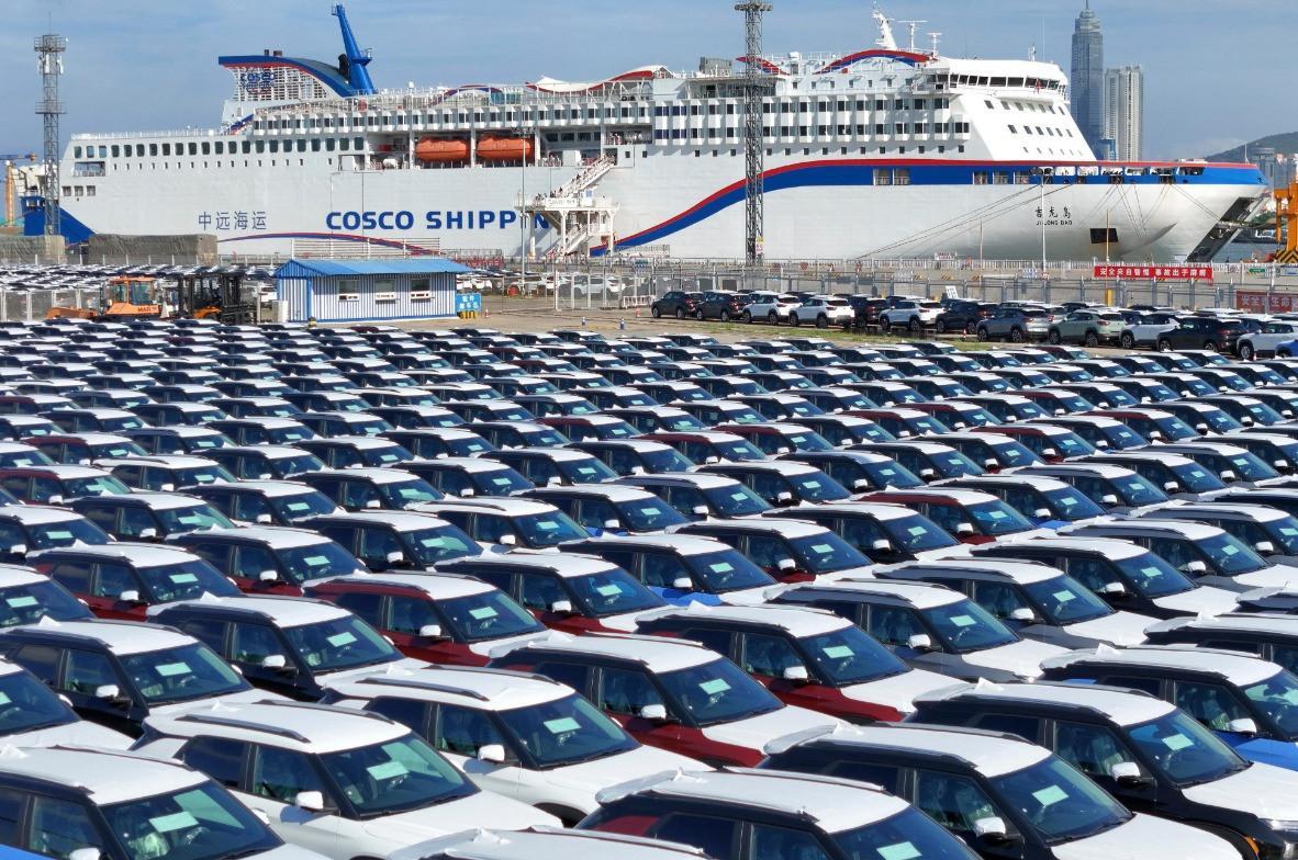 China trade figures improve slightly in September