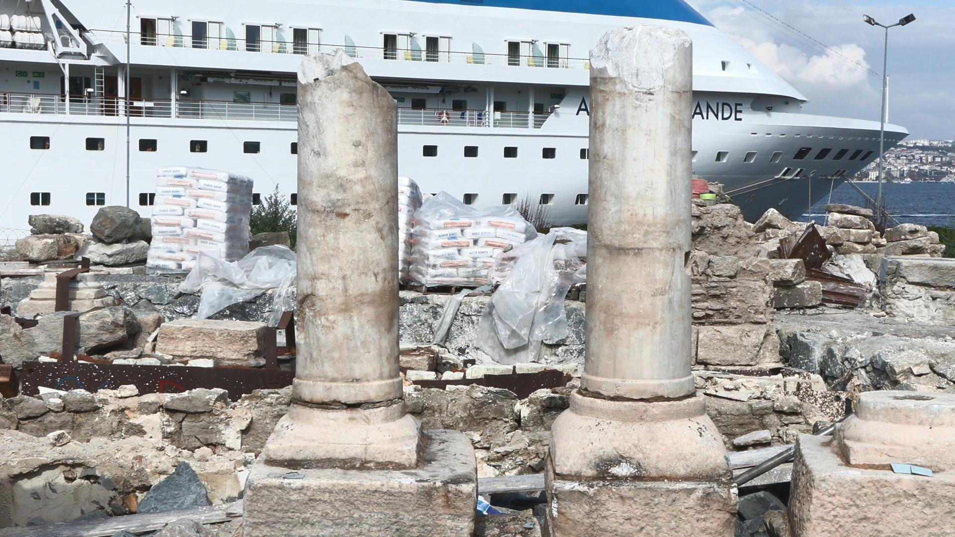 Ancient ruins to open to visitors in Sarayburnu