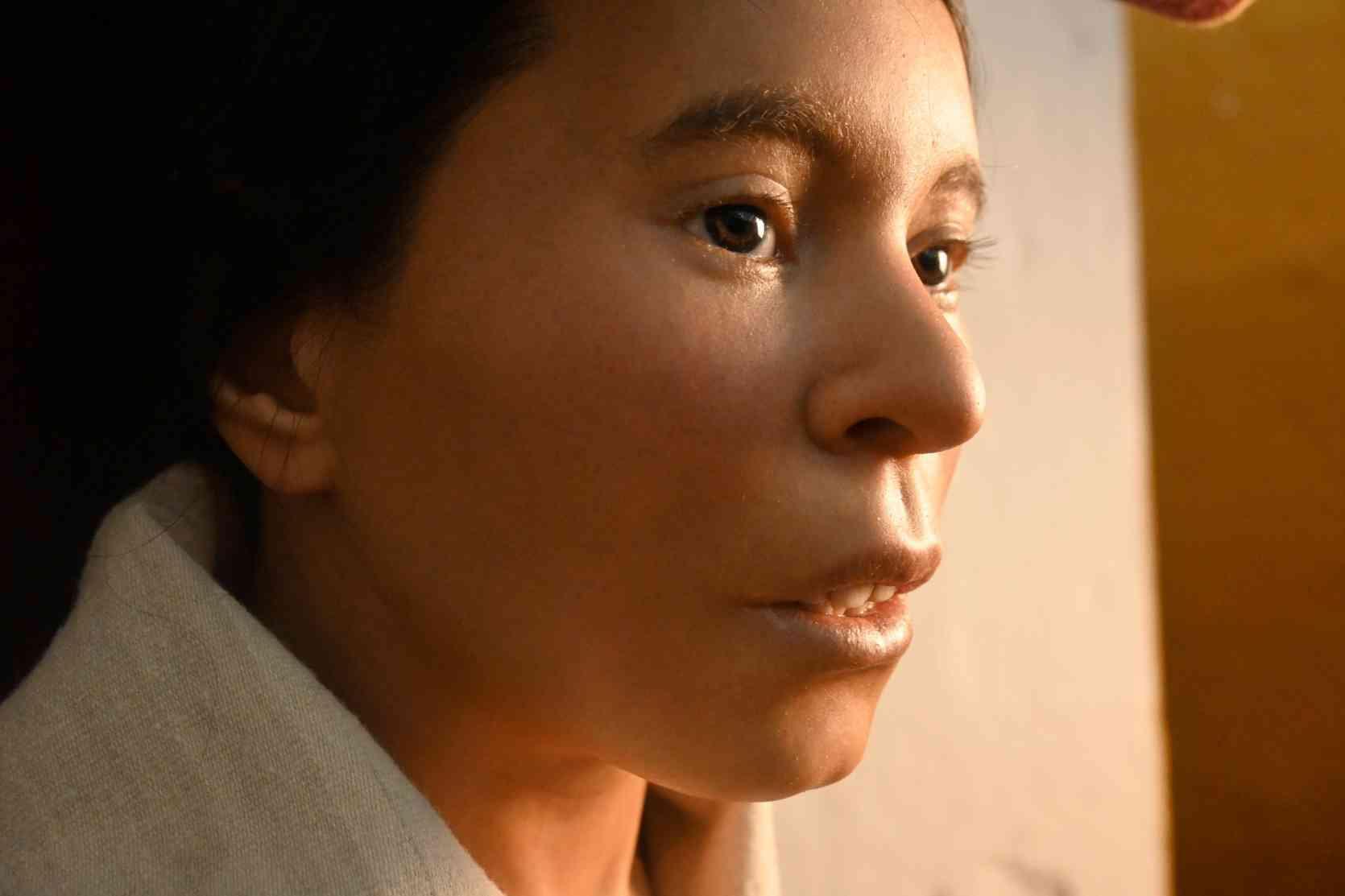 Peru’s most famous mummy, a teenage Inca, reconstructed