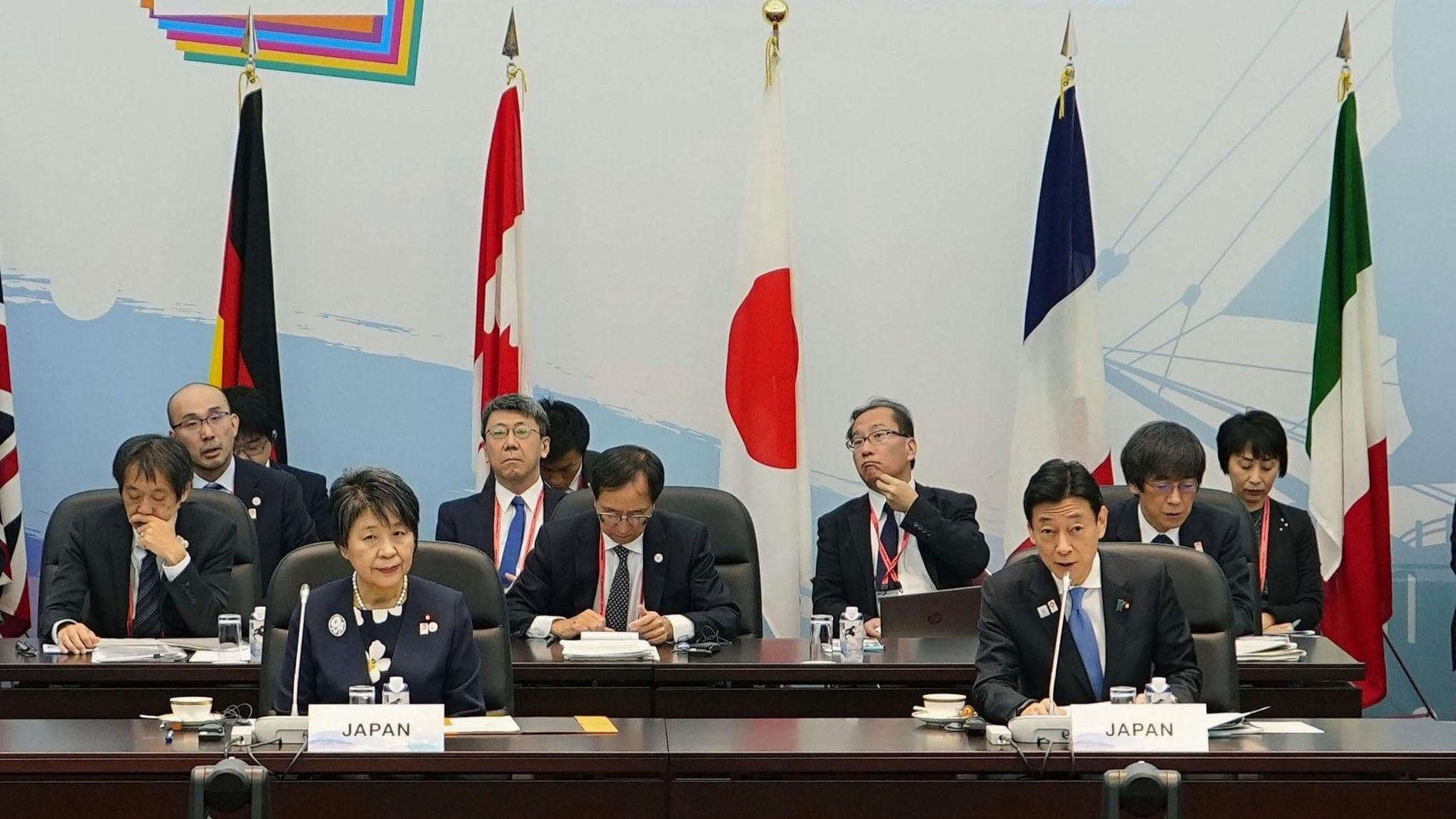 G-7 nations back strong supply chains for energy, food