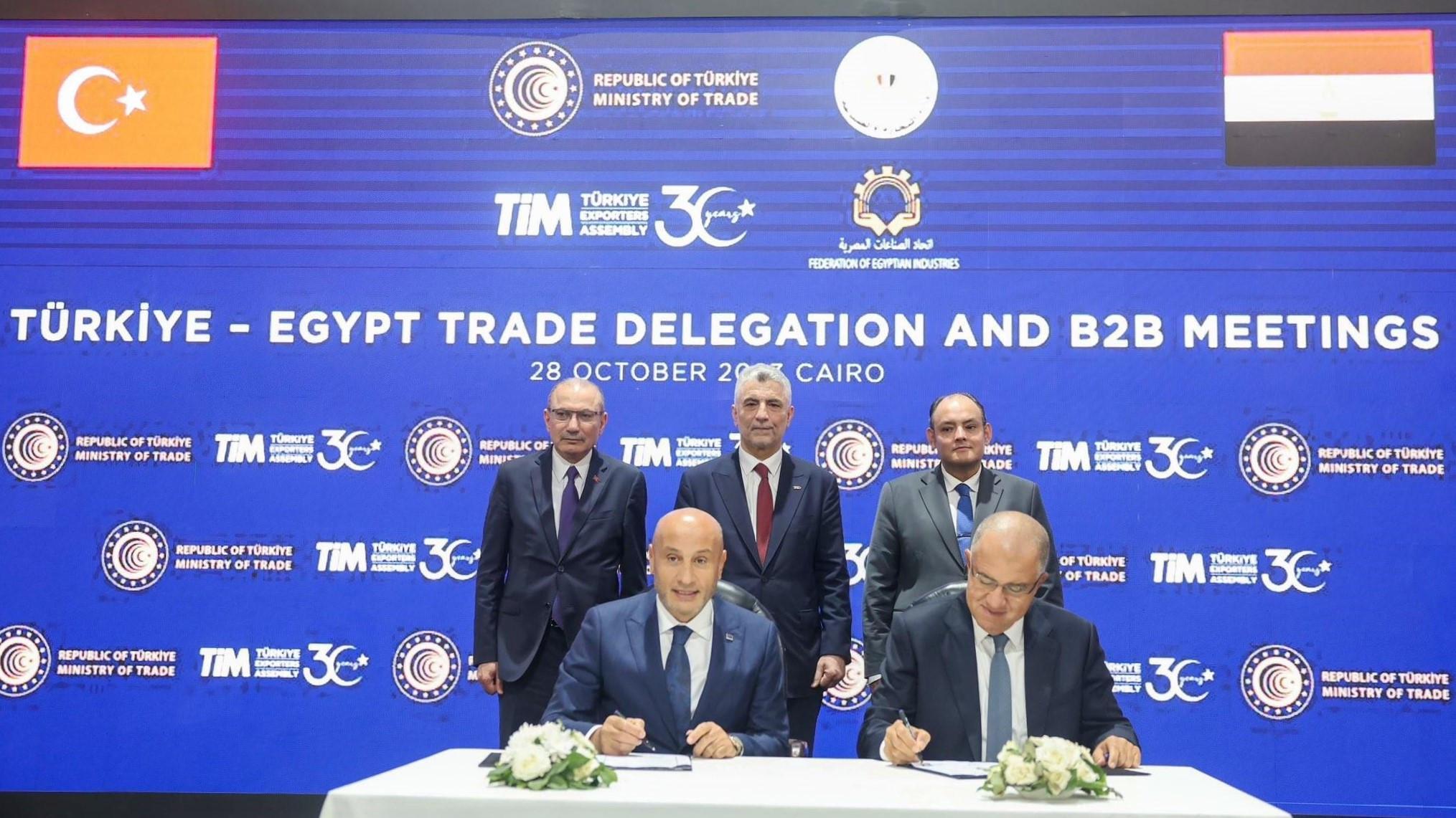 Türkiye seeks to boost trade volume with Egypt to $15 bln
