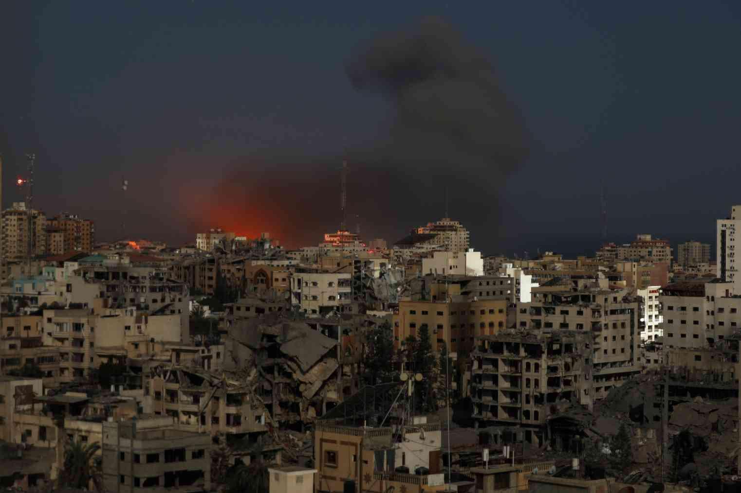 Israeli forces battle Hamas around Gaza City