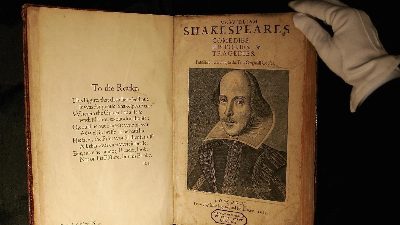 First Folio in space to mark anniversary