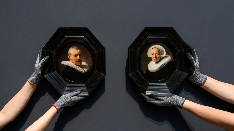 Smallest Rembrandt portraits go on show in Amsterdam